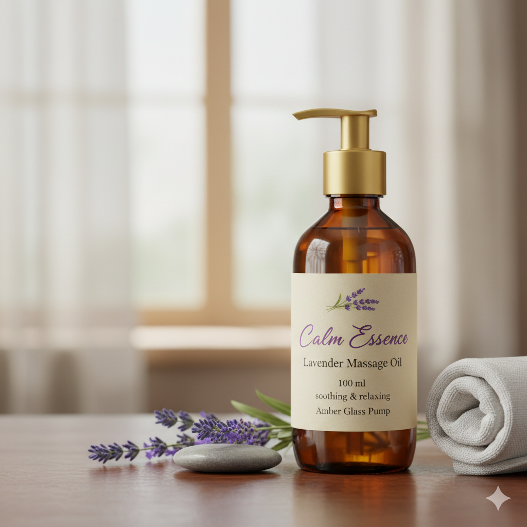 Calm Essence Lavender Massage Oil
