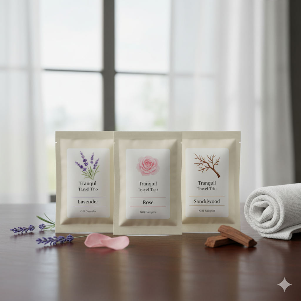 Tranquil Travel Oil Trio