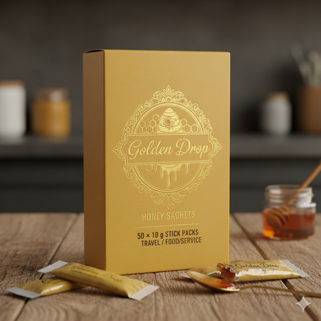 Golden Drop Honey Sachets