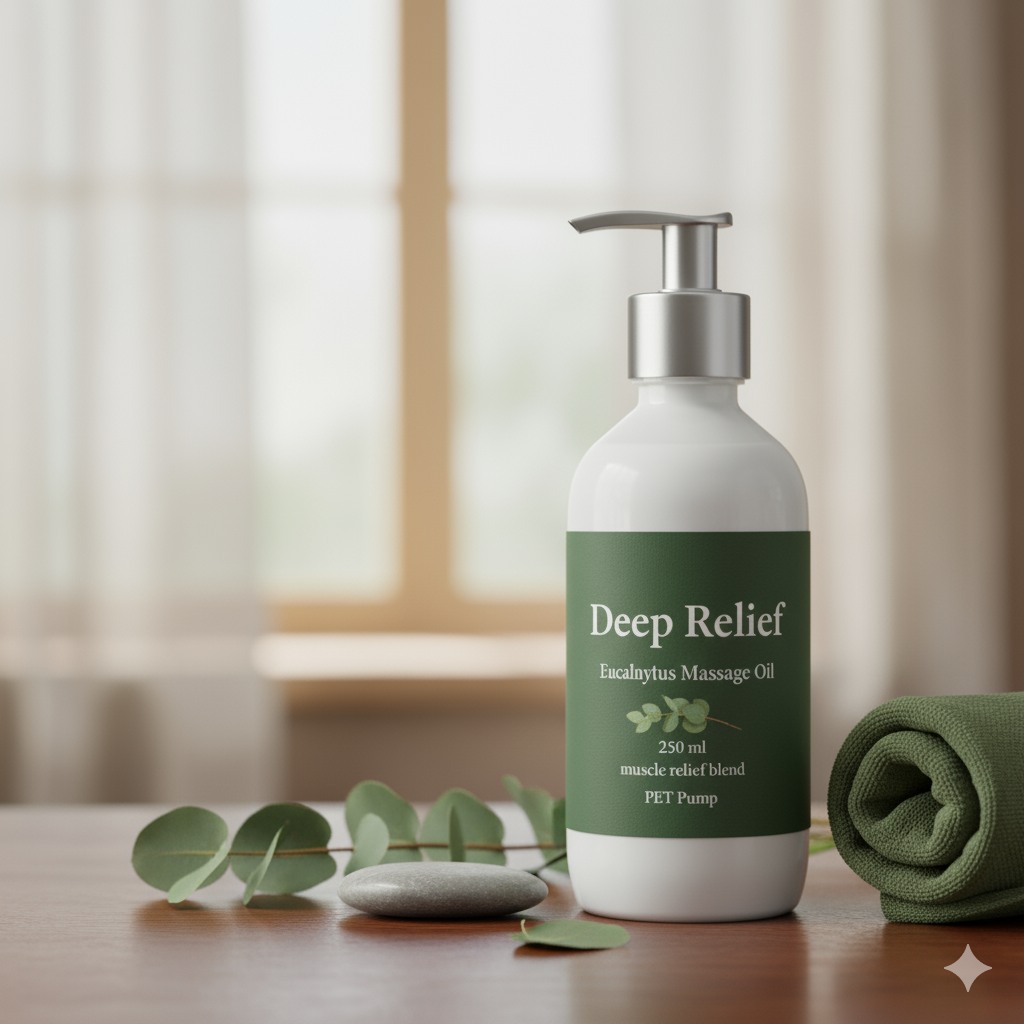 Deep Relief Eucalyptus Massage Oil