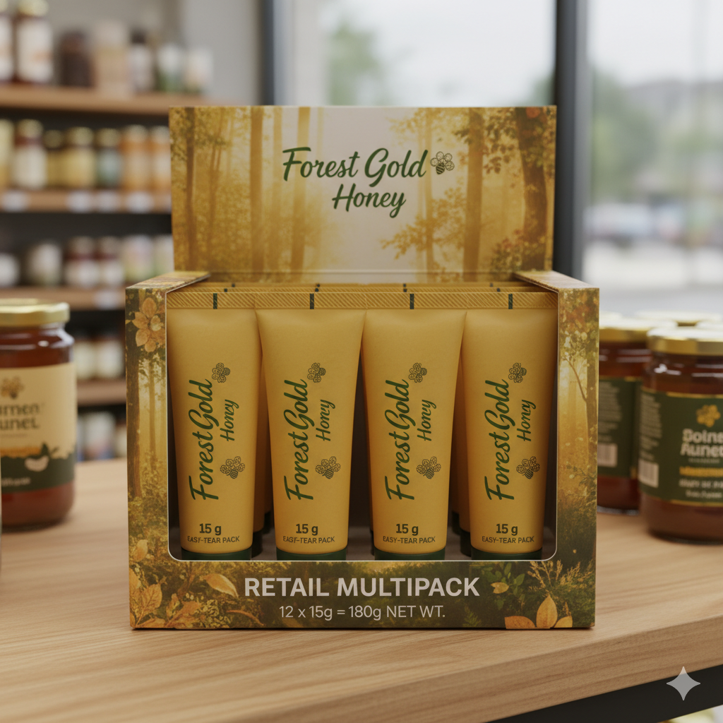 Forest Gold Honey Tube